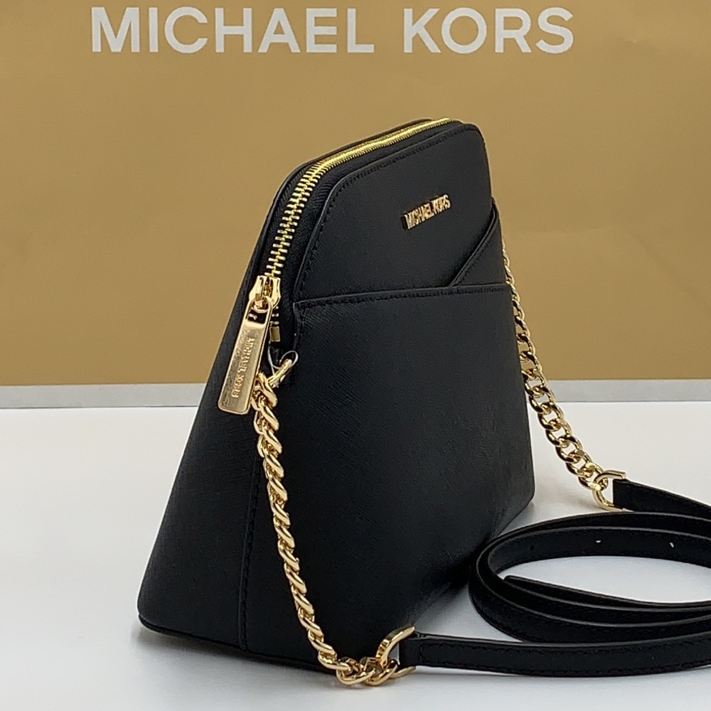 MICHAEL KORS MEDIUM DOME XCROSS XBODY BLACK COLOR - Picture 5 of 14